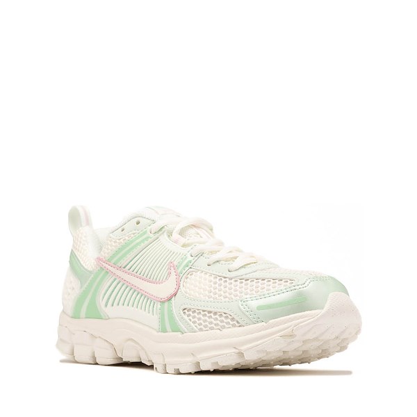 alternate view Nike Vomero 5 Athletic Shoe - Big Kid - Sail / Pink Foam / Arctic GreenALT5