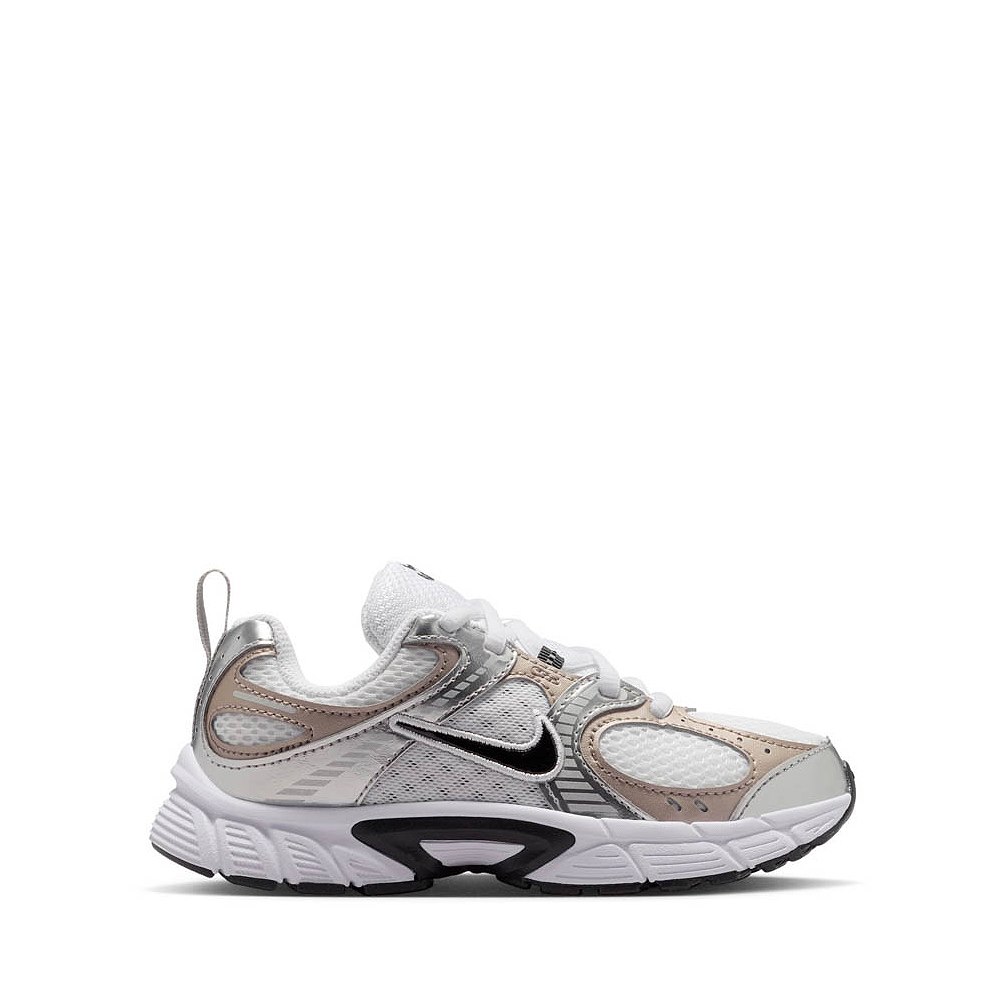 Nike V5 RNR Athletic Shoe - Little Kid - White / Black / Vast Grey / Collegiate Grey