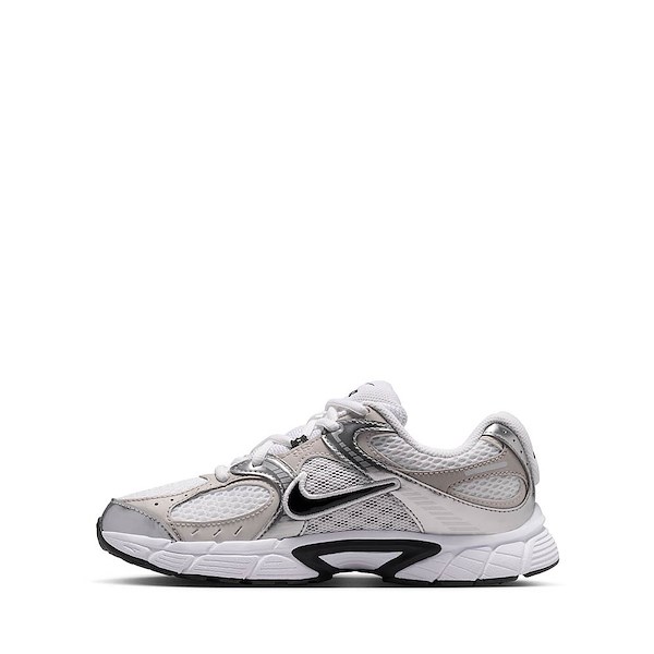 alternate view Nike V5 RNR Athletic Shoe - Big Kid - White / Black / GrayALT1