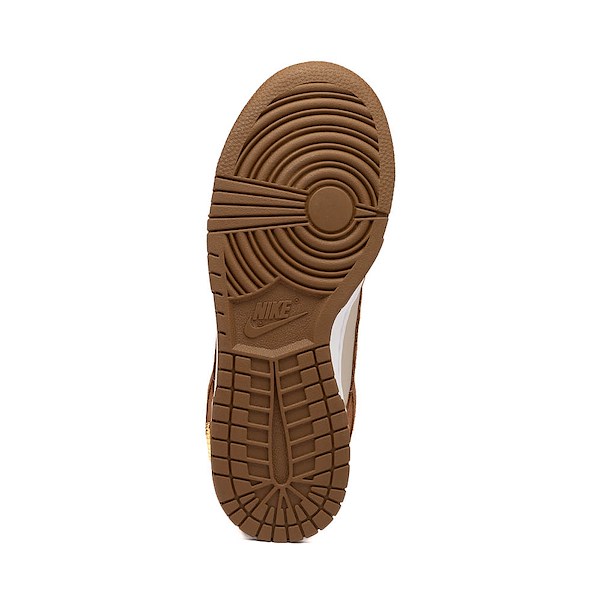 alternate view Womens Nike Dunk Low Suede Athletic Shoe - Light British Tan / Light British Tan / Cream IIALT3