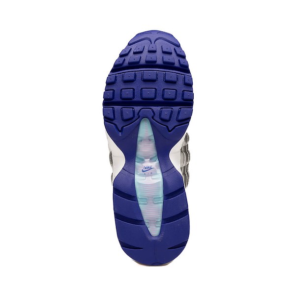alternate view Womens Nike Air Max 95 Big Bubble Athletic Shoe - Silver / Pink / TurquoiseALT3