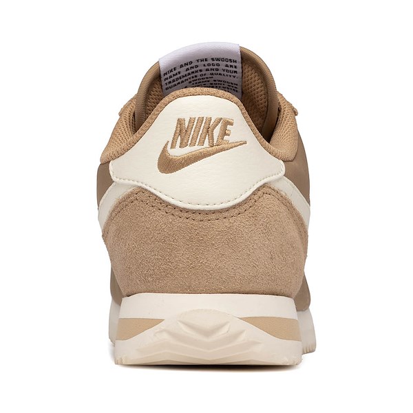 alternate view Womens Nike Cortez Athletic Shoe - Khaki / SailALT4