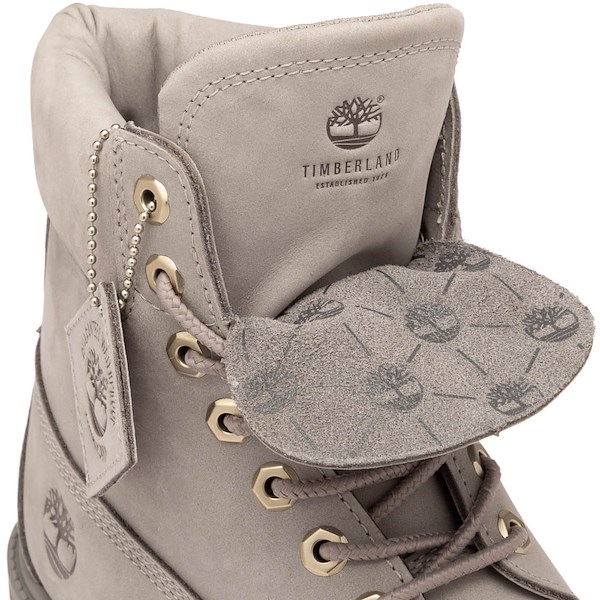 alternate view Mens Timberland&reg; Premium 6-Inch Double Tongue Waterproof Boot - Grey FlannelALT5B