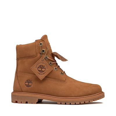Main view of Mens Timberland&reg; Premium 6-Inch Double Tongue Waterproof Boot - Saddle