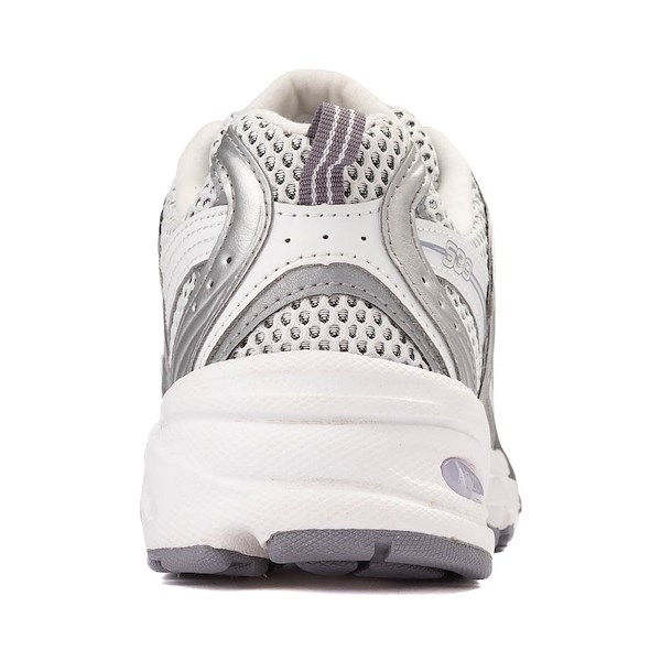 alternate view New Balance 530 Athletic Shoe - Grey Matter / Silver MetallicALT4