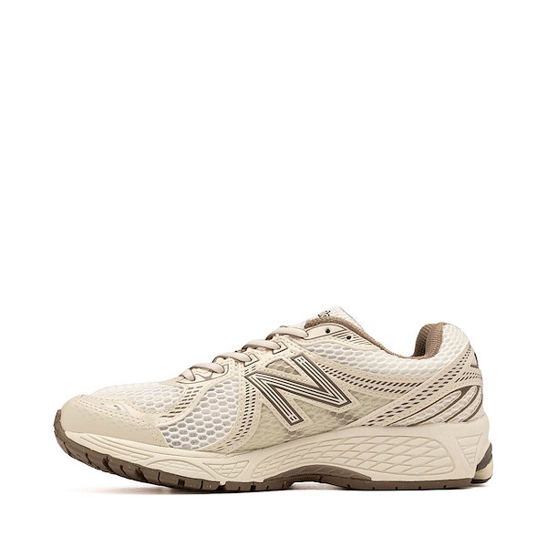 alternate view New Balance 860v2 Athletic Shoe - Sea Salt / Black CementALT1