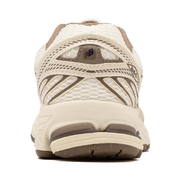 alternate view New Balance 860v2 Athletic Shoe - Sea Salt / Black CementALT4