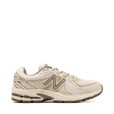 Main view of New Balance 860v2 Athletic Shoe - Sea Salt / Black Cement