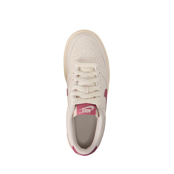 alternate view Nike Dunk Low Athletic Shoe - Big Kid - Soft Pearl / Pink SmokeALT2