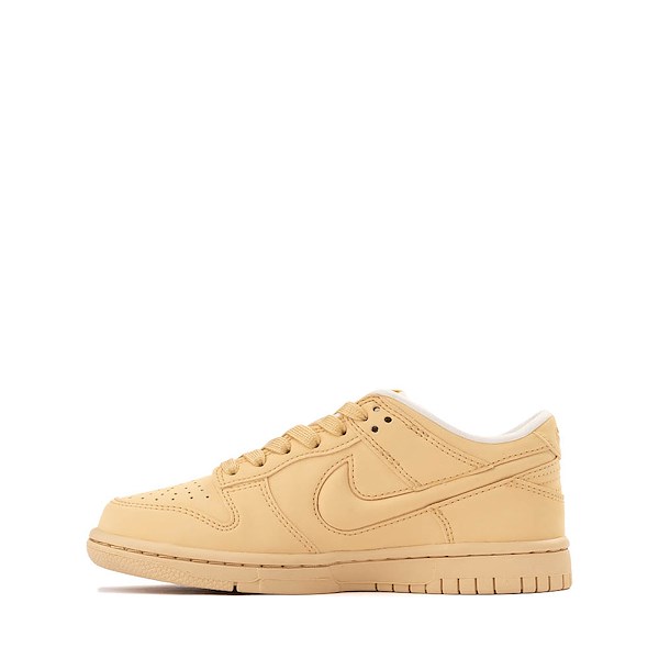 alternate view Nike Dunk Low LV8 Athletic Shoe - Big Kid - Sesame / Sesame / Pale IvoryALT1
