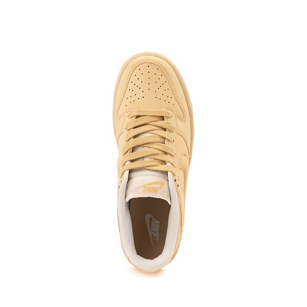 alternate view Nike Dunk Low LV8 Athletic Shoe - Big Kid - Sesame / Sesame / Pale IvoryALT2