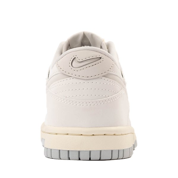 alternate view Nike Dunk Low LV8 Athletic Shoe - Big Kid - Sail / Light Bone / Coconut MilkALT4