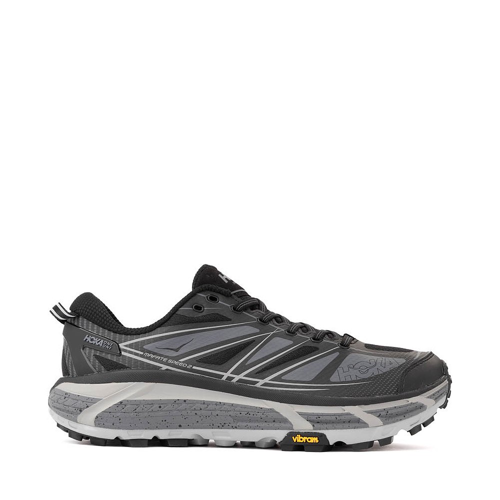 HOKA Mafate Speed 2 Athletic Shoe - Black / Silver