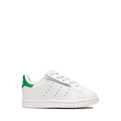 Main view of adidas Stan Smith Athletic Shoe - Baby / Toddler - White