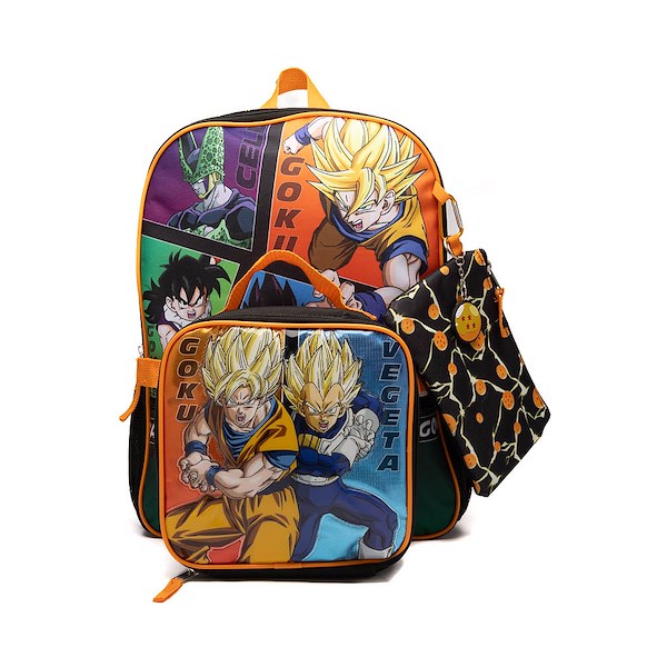 alternate view Dragon Ball Z 5-Piece Backpack Set - BlackALT4B