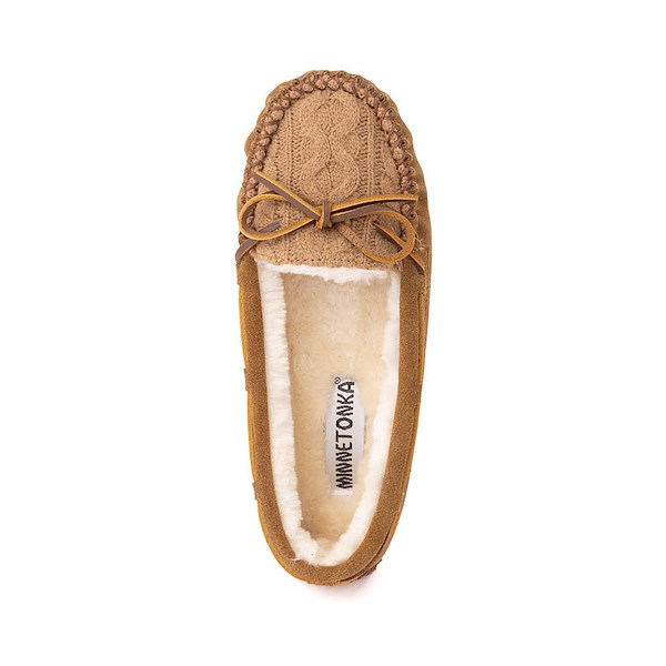 alternate view Womens Minnetonka Cosi Sweater Slipper - TanALT2