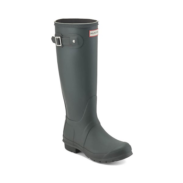 alternate view Womens Hunter Original Tall Rain Boot - Dark OliveALT5