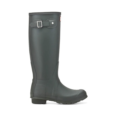 Womens Hunter Wales Rain Boot - Black