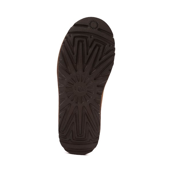 alternate view Womens UGG&reg; Tasman Nubuck Slipper - Dark ChestnutALT3