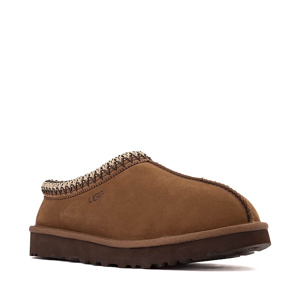 alternate view Womens UGG&reg; Tasman Nubuck Slipper - Dark ChestnutALT5
