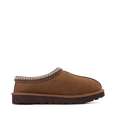 Main view of Womens UGG&amp;reg; Tasman Nubuck Slipper - Dark Chestnut
