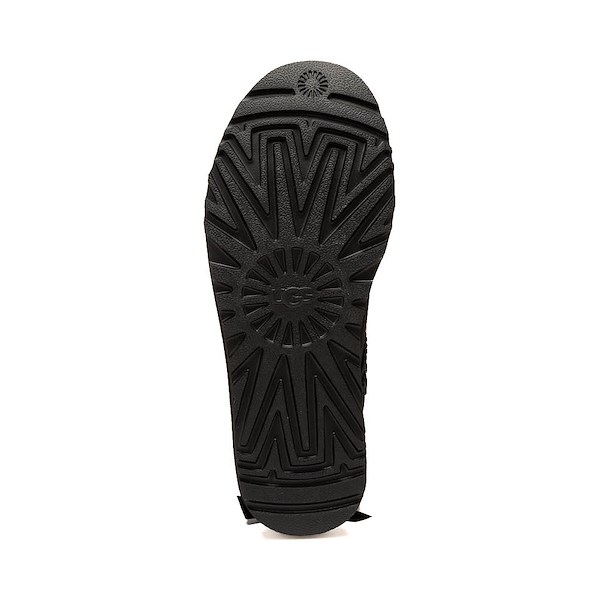 alternate view Womens UGG&reg; Ultra Mini Bailey Bow Boot - BlackALT3