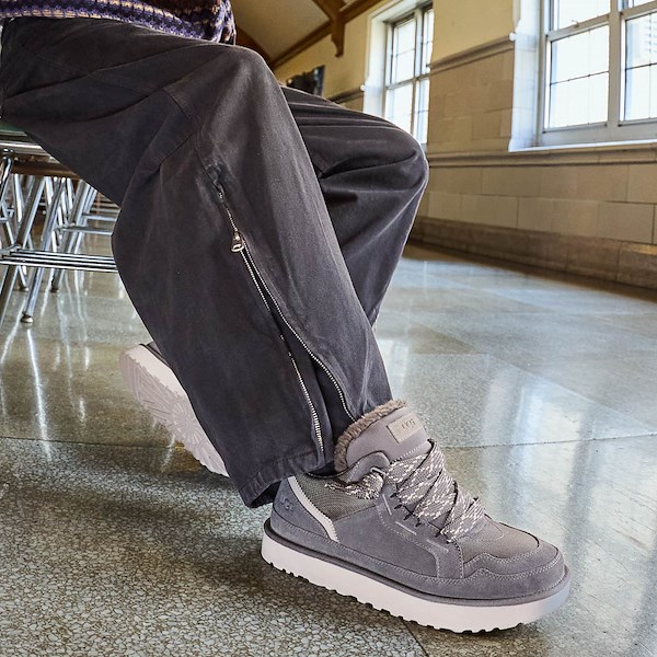 alternate view Mens UGG&reg; Lowmel Sneaker - Charcoal / GoatALT1C