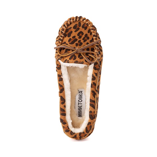 alternate view Womens Minnetonka Cally Casual Shoe - Cinnamon LeopardALT2