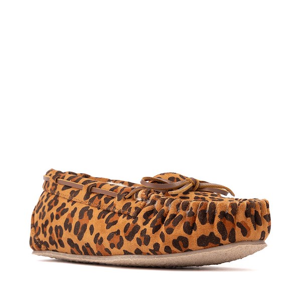 alternate view Womens Minnetonka Cally Casual Shoe - Cinnamon LeopardALT5