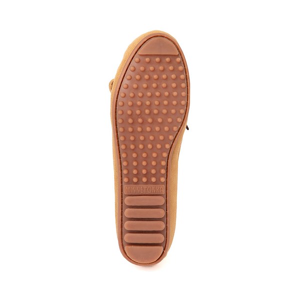 alternate view Womens Minnetonka Thunderbird "Animikii" Hardsole Moccasin - TaupeALT3