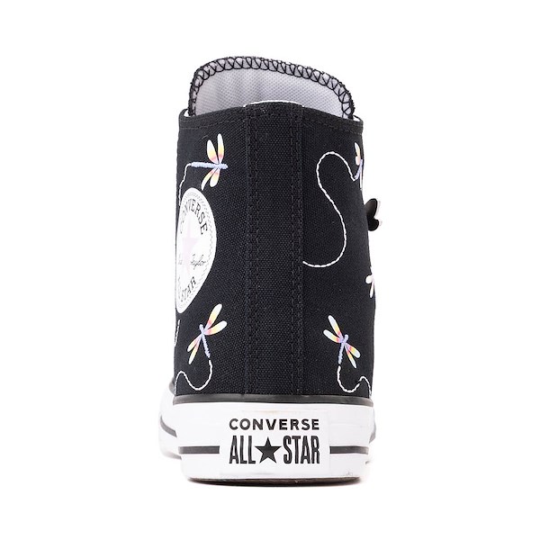 alternate view Converse Chuck Taylor All Star Dragonflies High-Top Sneaker - Black / Lavender Latte / WhiteALT4