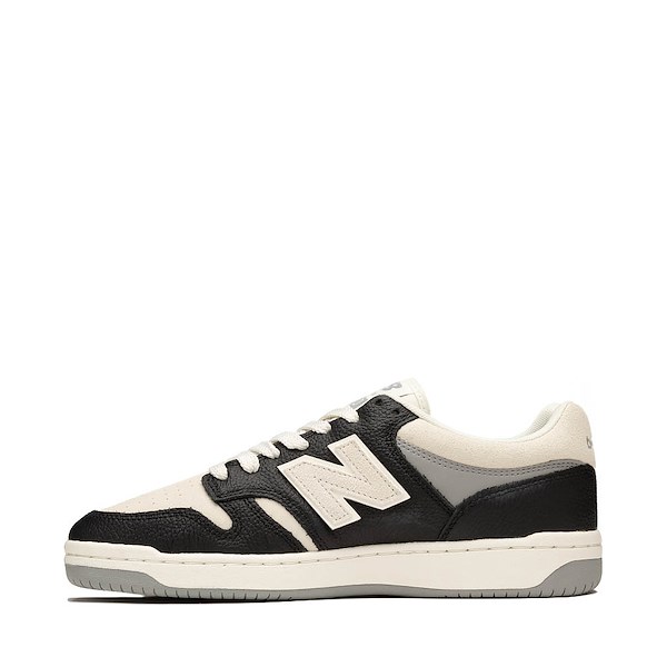 alternate view New Balance 480 Athletic Shoe - Black / Sea SaltALT1