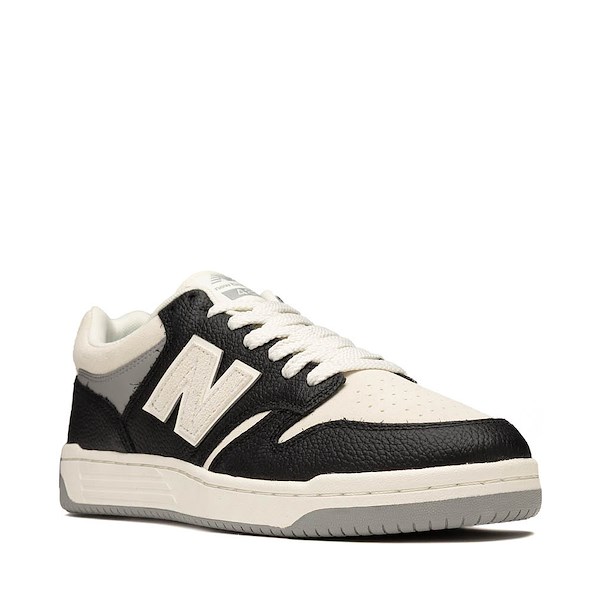 alternate view New Balance 480 Athletic Shoe - Black / Sea SaltALT5