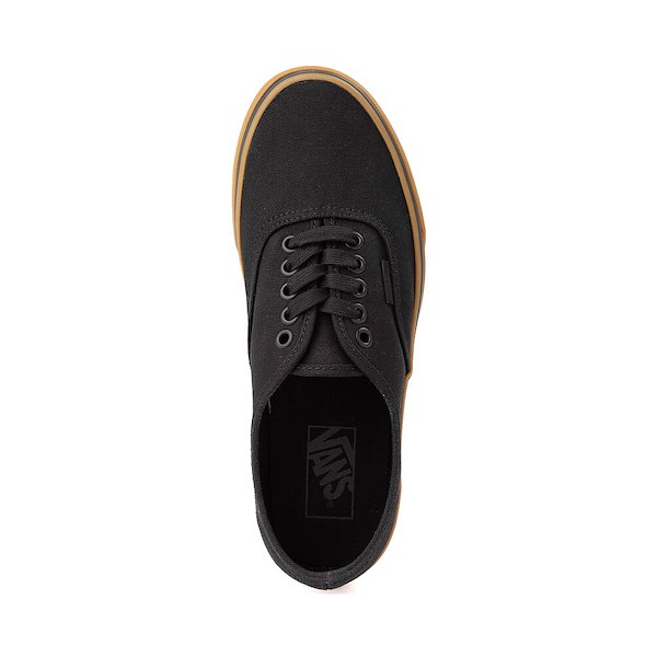 alternate view Vans Authentic Skate Shoe - Black / GumALT2