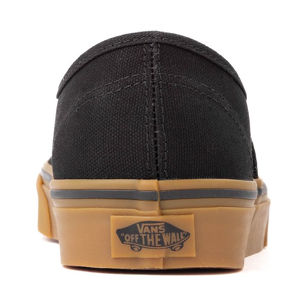 alternate view Vans Authentic Skate Shoe - Black / GumALT4
