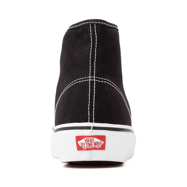 alternate view Vans Authentic Hi 2.0 Skate Shoe - Black / True WhiteALT4