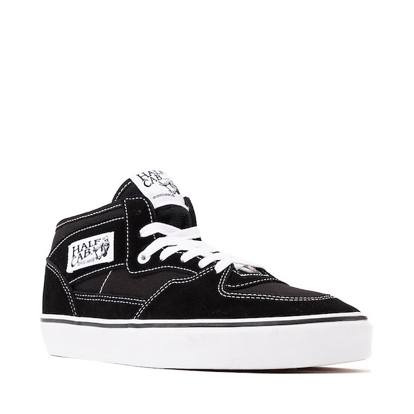 alternate view Vans Half Cab Decon Skate Shoe - Black / True WhiteALT5