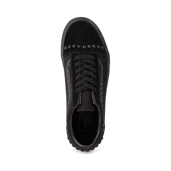 alternate view Vans Old Skool Studs Skate Shoe - Black MonochromeALT2