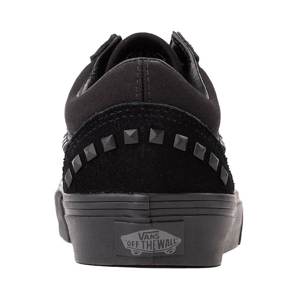 alternate view Vans Old Skool Studs Skate Shoe - Black MonochromeALT4