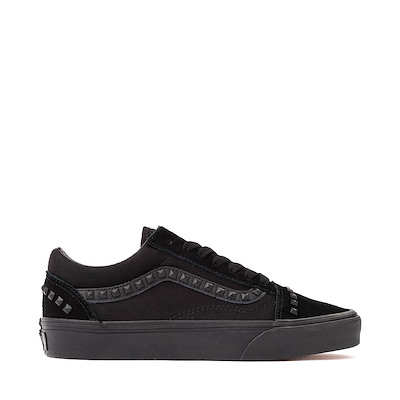 Main view of Vans Old Skool Studs Skate Shoe - Black Monochrome