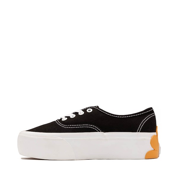 alternate view Vans Authentic Stackform Oversized Florals Skate Shoe - BlackALT1