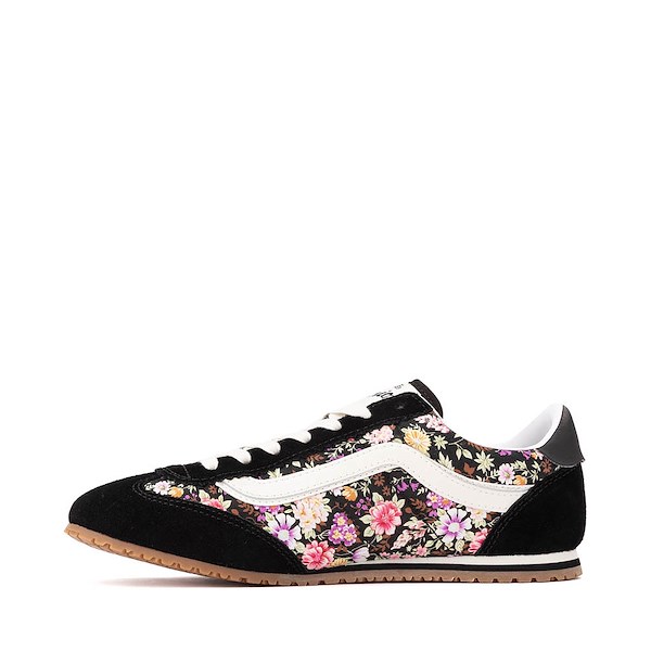 alternate view Vans Super Lowpro Skate Shoe - Black / FloralALT1