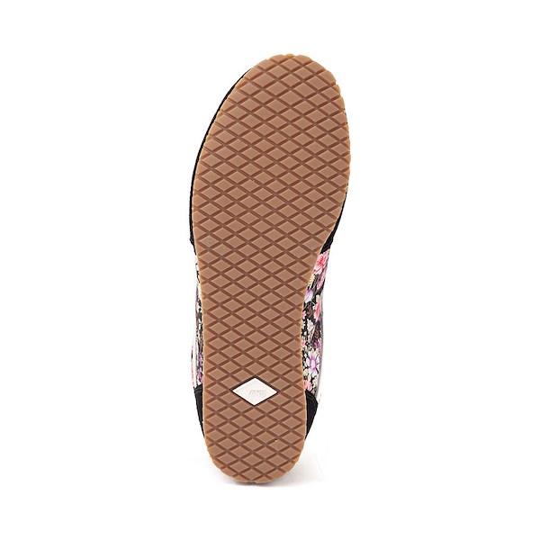 alternate view Vans Super Lowpro Skate Shoe - Black / FloralALT3
