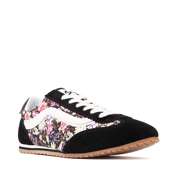 alternate view Vans Super Lowpro Skate Shoe - Black / FloralALT5