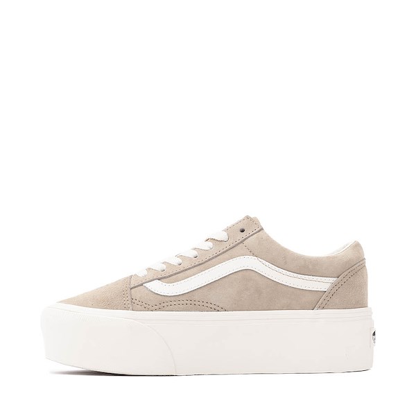 alternate view Vans Old Skool Platform Skate Shoe - CreamALT1