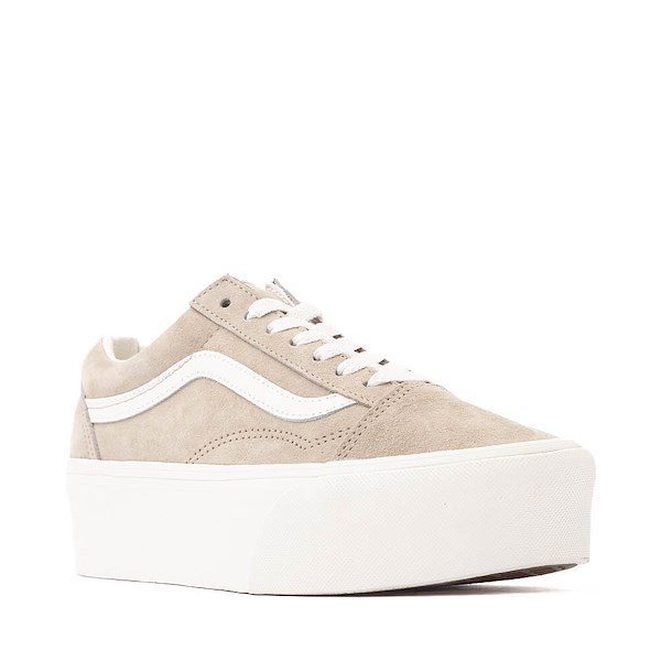 alternate view Vans Old Skool Platform Skate Shoe - CreamALT5