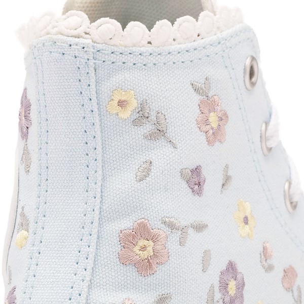 alternate view Converse Chuck Taylor All Star Lift Flower High-Top Sneaker - Little Kid - Cold TouchALT4B