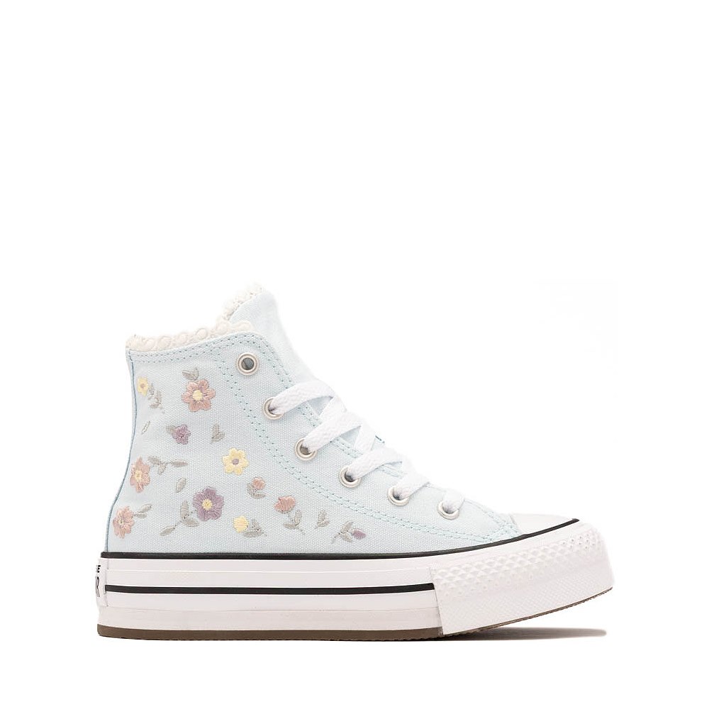 Converse Chuck Taylor All Star Lift Flower High-Top Sneaker - Little Kid - Cold Touch
