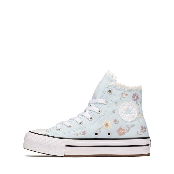 alternate view Converse Chuck Taylor All Star Lift Flower High-Top Sneaker - Big Kid - Cold TouchALT1