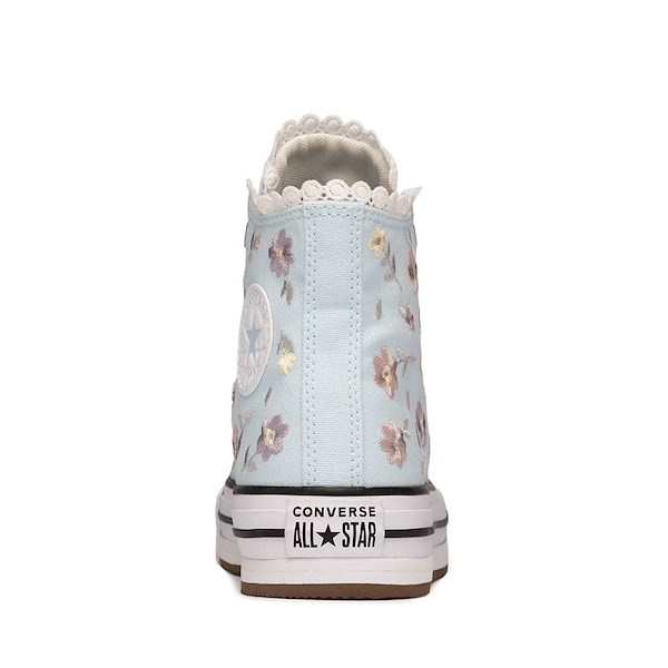 alternate view Converse Chuck Taylor All Star Lift Flower High-Top Sneaker - Big Kid - Cold TouchALT4
